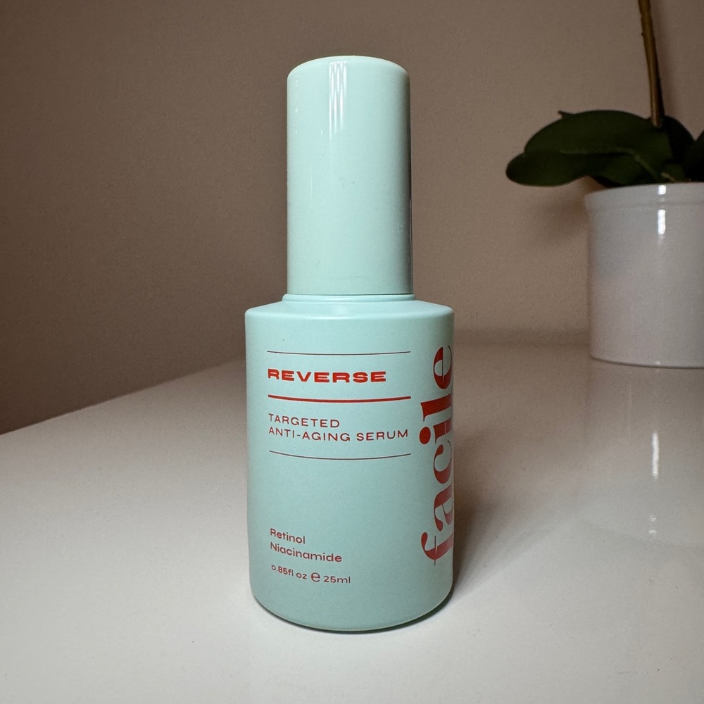 Facile Skincare Reverse Targeted Anti-Aging Serum Retinol Niacinamide